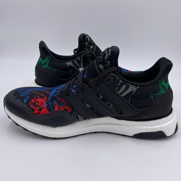 Adidas Ultraboost DNA X  Black / Blue Shoes - Picture 2 of 8